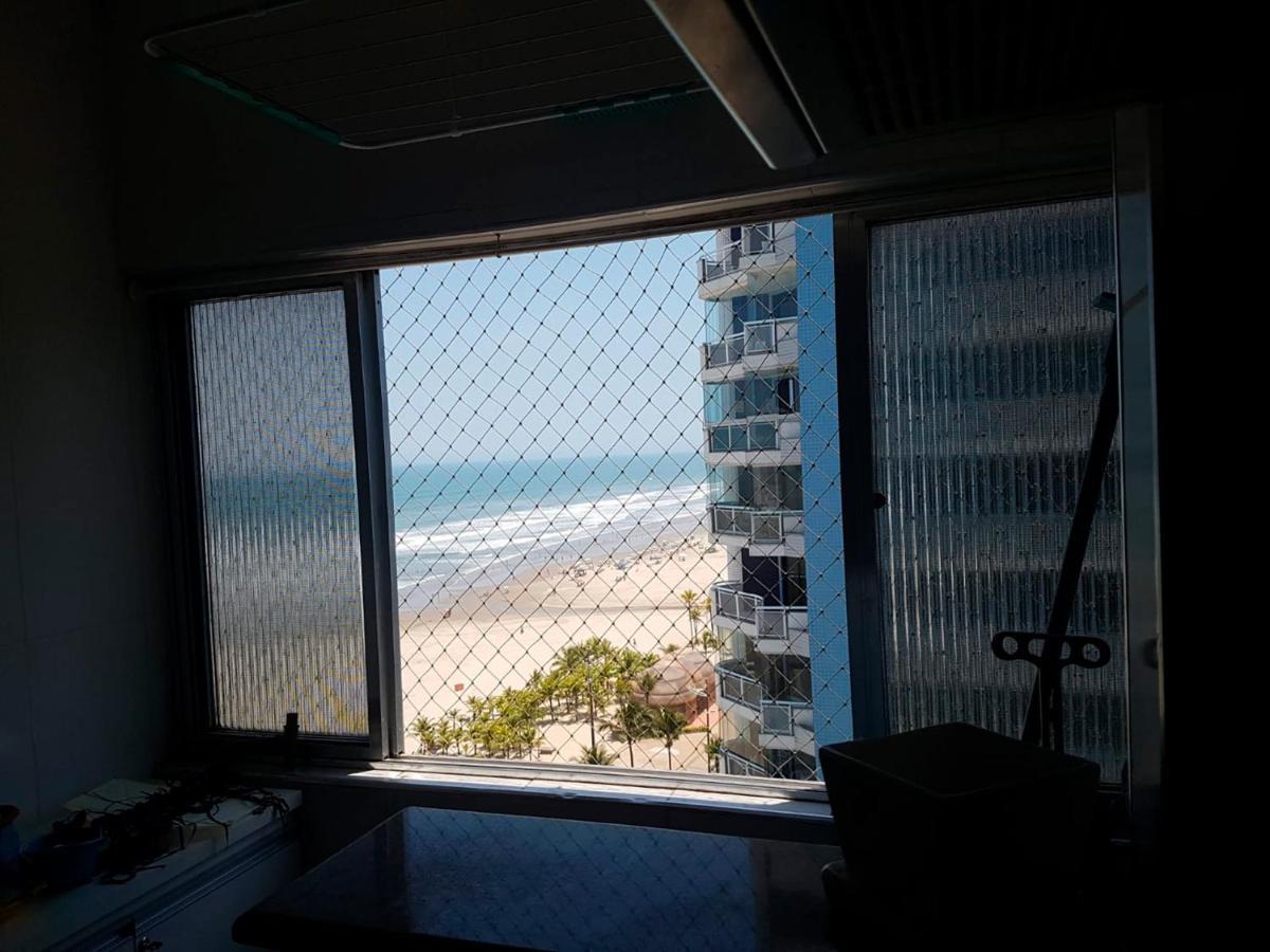 Apto C Vista Incrivel Para O Mar, Praia Grande Sp Exterior photo